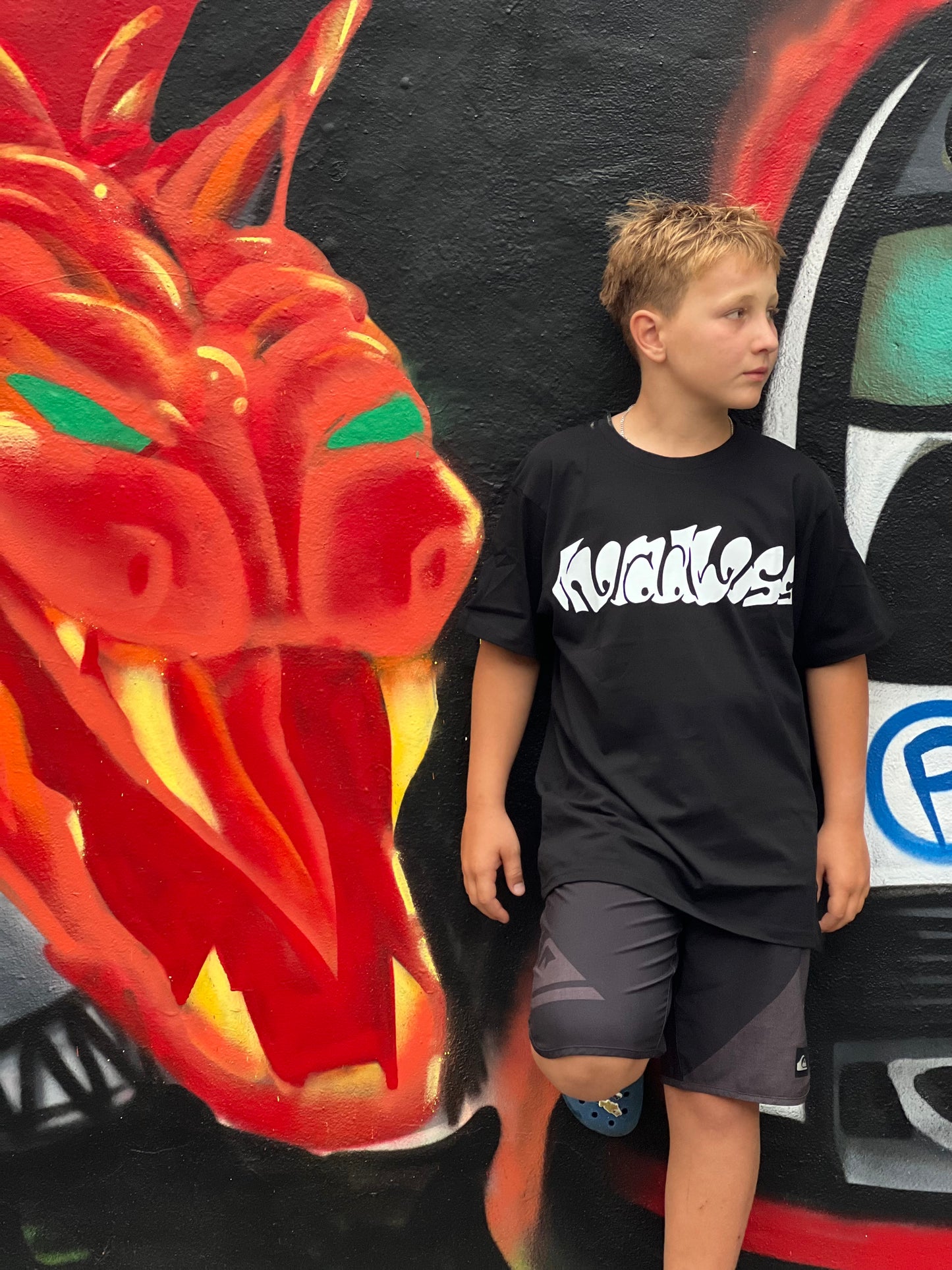 HEADLESS OG KIDS TEE - BLACK
