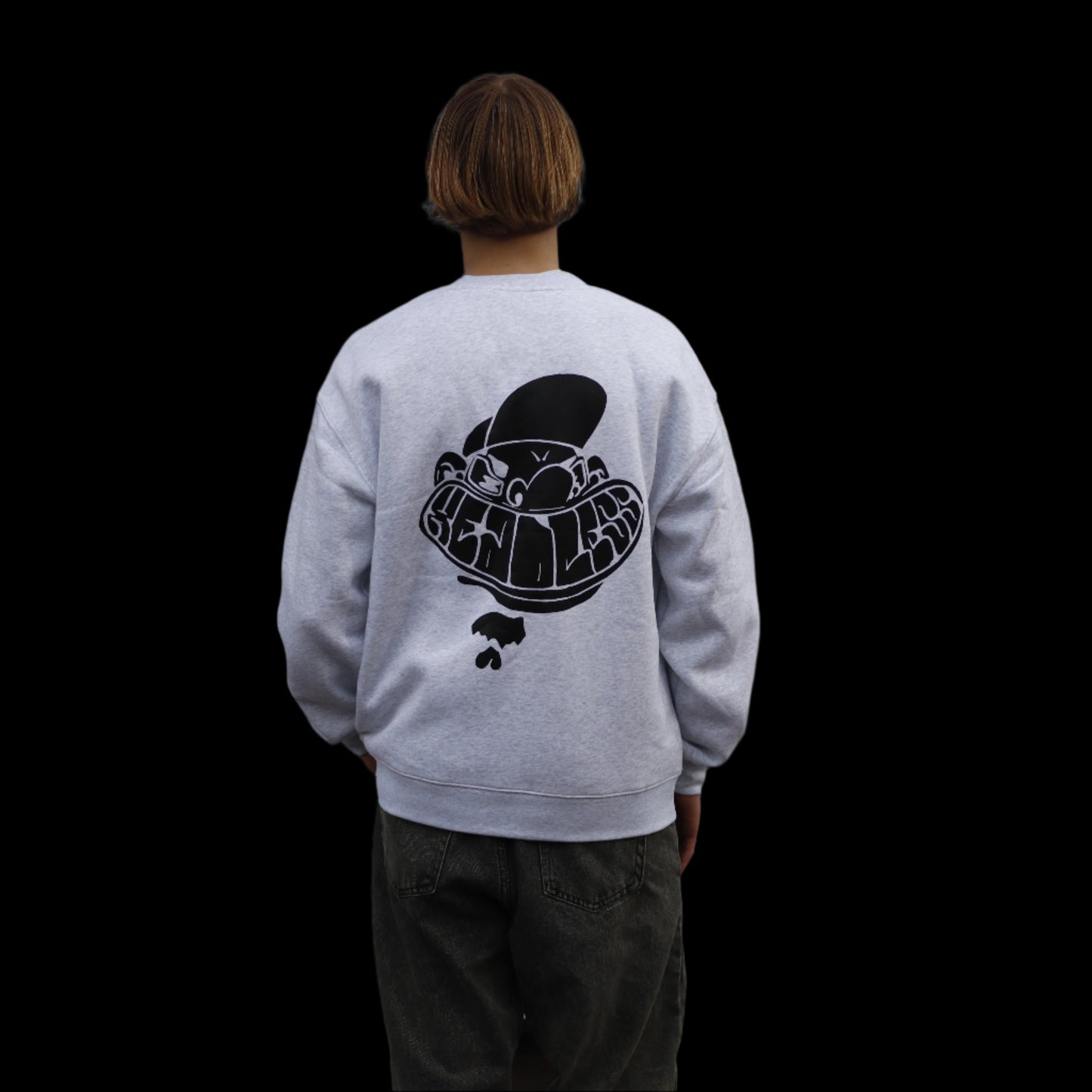 HEADLESS OG CREWNECK - GREY