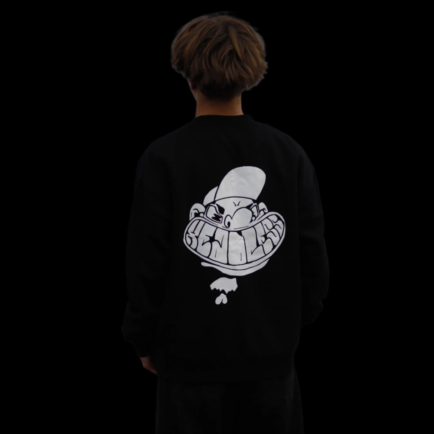 HEADLESS OG CREWNECK - BLACK