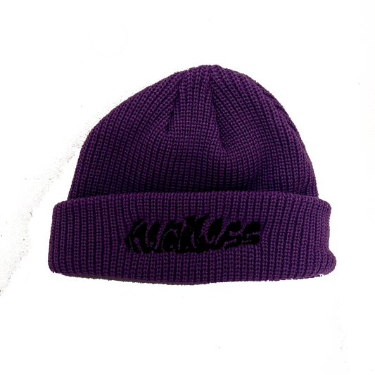 HEADLESS BEANIE - PURPLE